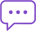 Chat bubble icon